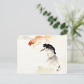 金魚 ポストカード (スタンド正面)