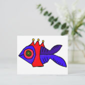 金魚 ポストカード (スタンド正面)