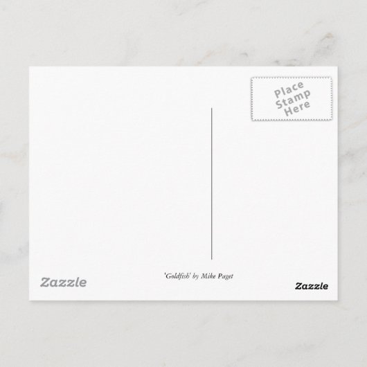 金魚 ポストカード (裏面)