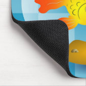 金魚 マウスパッド (コーナー)