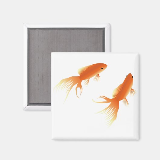 金魚 マグネット (正面/裏面)