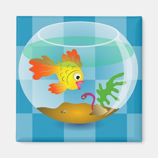 金魚 マグネット (正面)