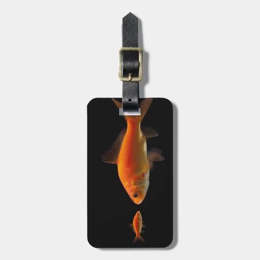 金魚 ラゲッジタグ (正面縦)