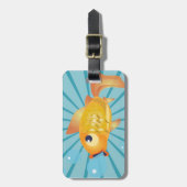 金魚 ラゲッジタグ (正面縦)