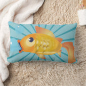 金魚 ランバークッション (ブランケット)