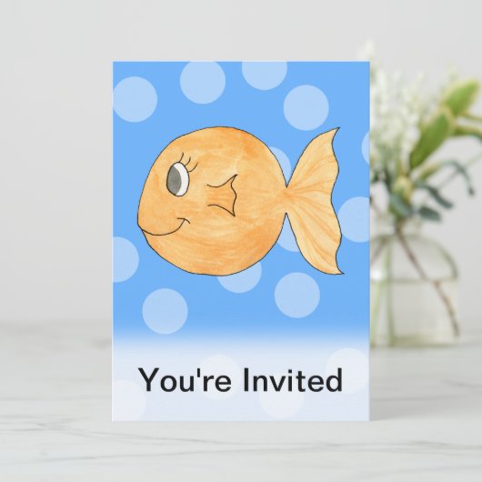 金魚。 招待状 (スタンド正面)