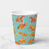 金魚  紙コップ (裏面)