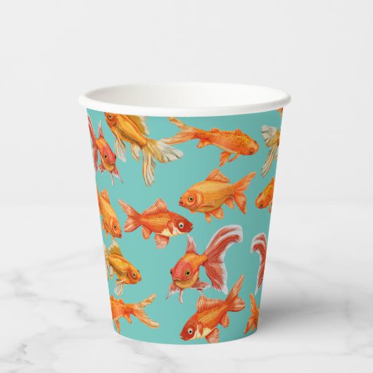 金魚  紙コップ (正面)
