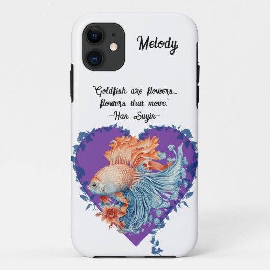 "金魚" Case-Mate iPhoneケース (裏面)