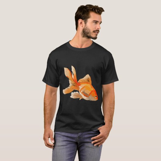 金魚 Tシャツ (正面フル)