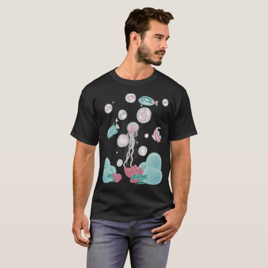 金魚 Tシャツ (正面フル)