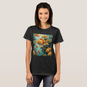 金魚 Tシャツ (正面フル)