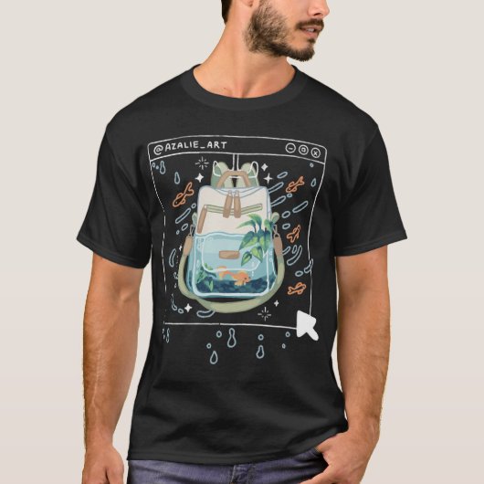 金魚 Tシャツ (正面)