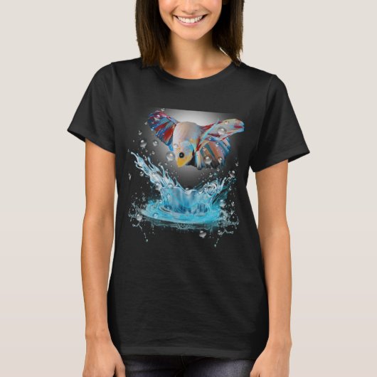 金魚 Tシャツ (正面)
