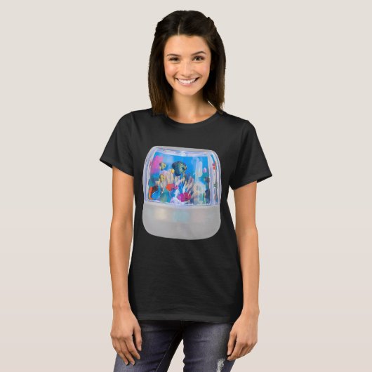 金魚 Tシャツ (正面フル)