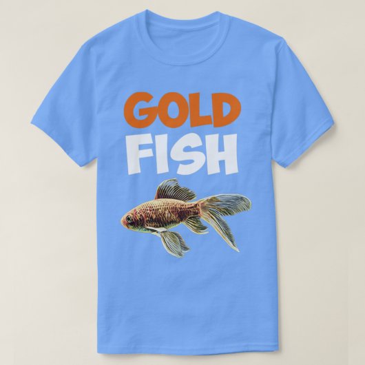 金魚 Tシャツ (デザイン正面)