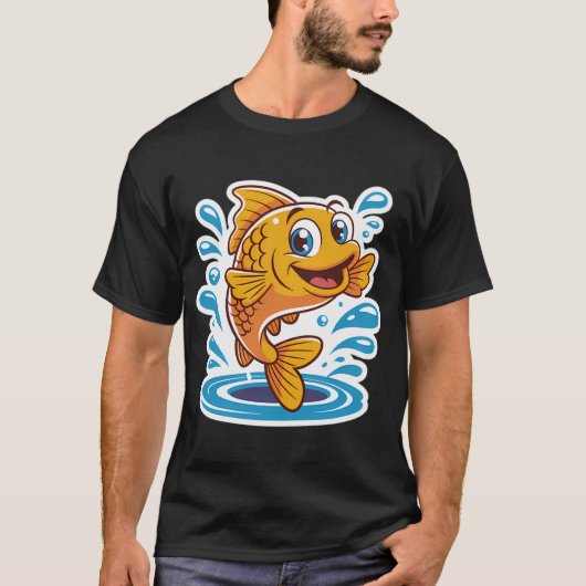 金魚 Tシャツ (正面)
