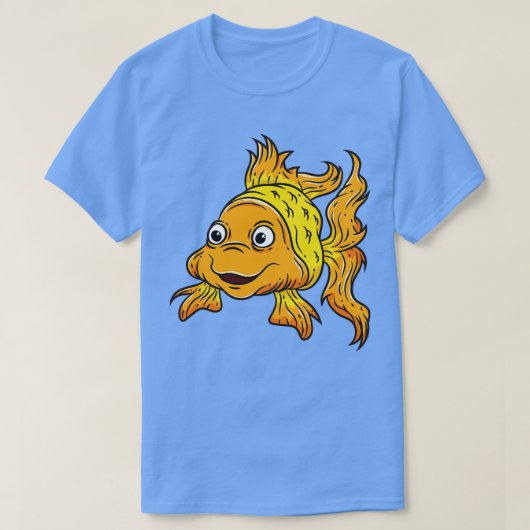 金魚 Tシャツ (デザイン正面)