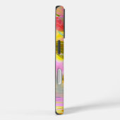 金鮮やかの花瓶のピンクのチューリップ Case-Mate iPhoneケース (裏面 / 右)