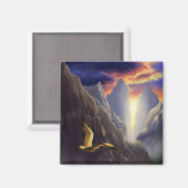 金鶴は磁石を飛ばす マグネット (正面/裏面)