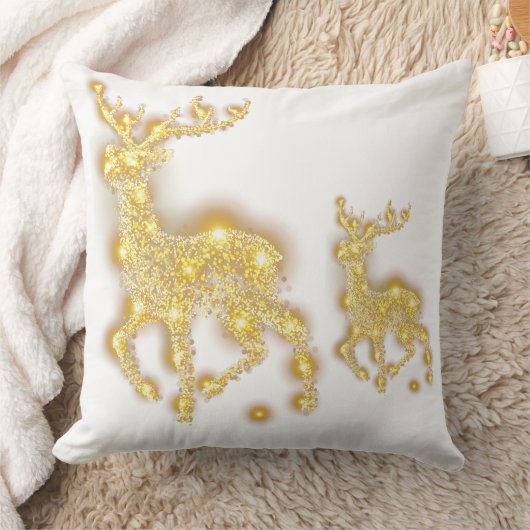 金鹿 クッション (ブランケット)