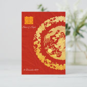 金龍クラシックダブルハピネス結婚式出欠確認 出欠カード (スタンド正面)