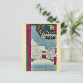 金龍山浅草安藤広重 ポストカード (スタンド正面)