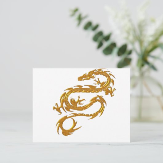 金龍日本の竜 ポストカード (スタンド正面)