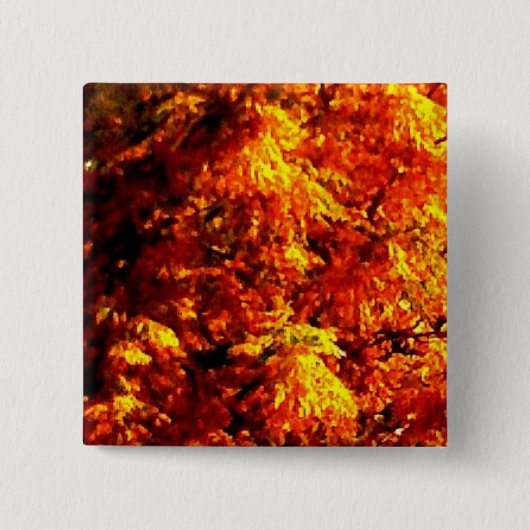 金1つのボタン 缶バッジ (正面)