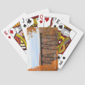 金（きん）津（づ）橋（だい）スカイウォーク秋景 トランプ (裏面)