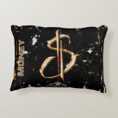 金 アクセントクッション (裏面)