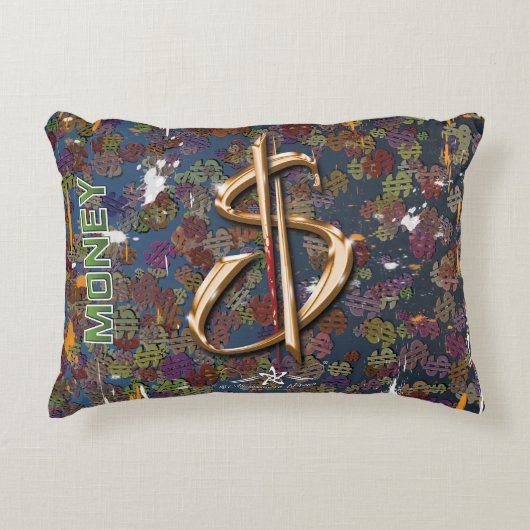 金 アクセントクッション (正面)