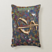 金 アクセントクッション (正面(垂直))