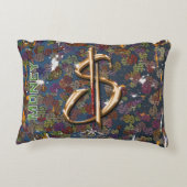 金 アクセントクッション (裏面)