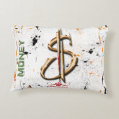 金 アクセントクッション (裏面)