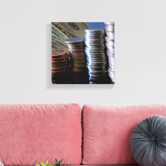 金 キャンバスプリント (インサイチュ (リビング))