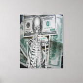 金 キャンバスプリント (正面)