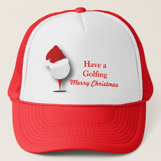 金🏌️♂️‍クリスマス キャップ (正面)