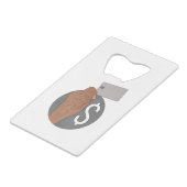 金 クレジットカード栓抜き (裏面アングル)