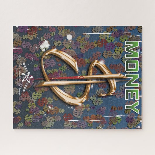 金 ジグソーパズル (横)