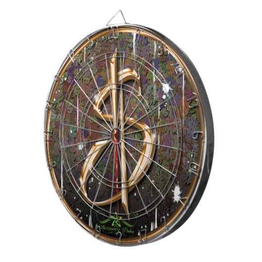 金 ダーツボード (正面右)