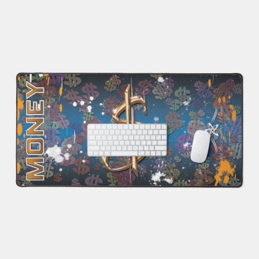 金 デスクマット (キーボード&マウス)