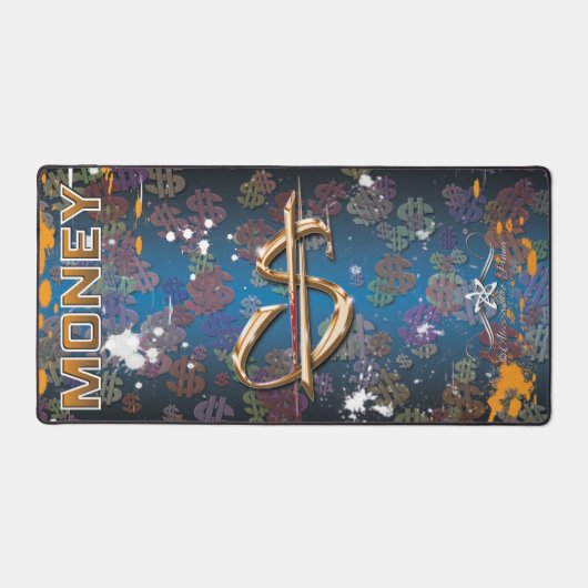 金 デスクマット (正面)