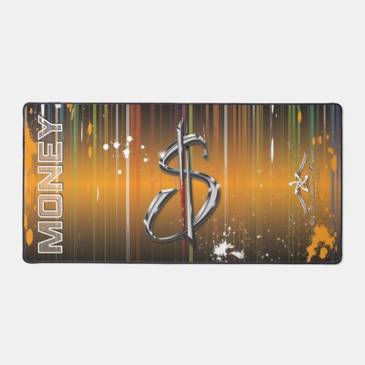 金 デスクマット (正面)