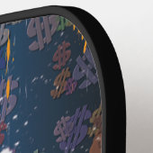 金 ピックルボールラケット (左詳細)