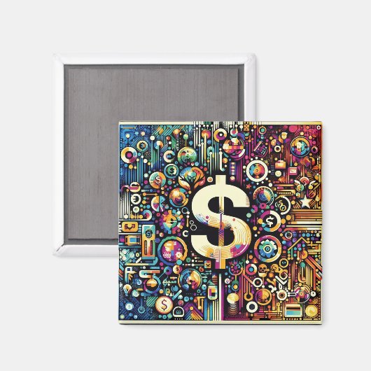 金 マグネット (正面/裏面)