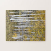 金《植物》アスペンの木のパズル ジグソーパズル (横)