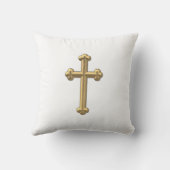 金"3D"十字2 クッション (裏面)