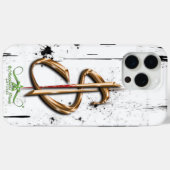 金 Case-Mate iPhoneケース (裏面 (横))