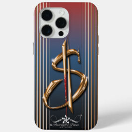 金 iPhone 15 PRO MAXケース